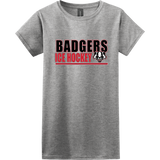 Scary Badgers Softstyle Ladies' T-Shirt