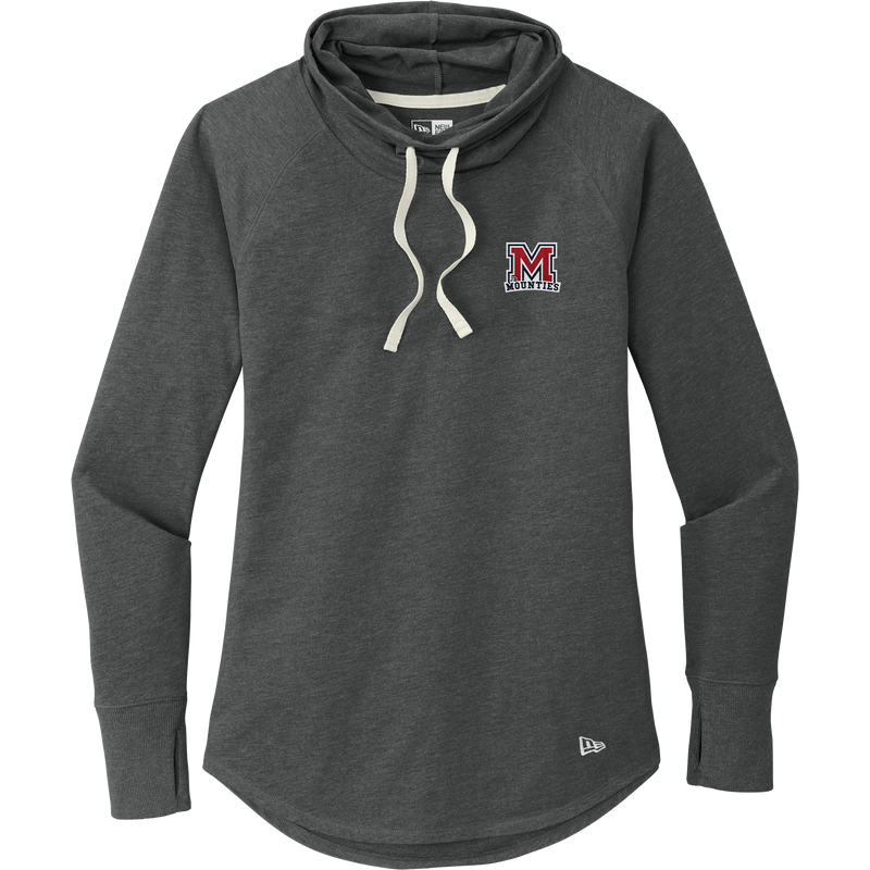 Jr. Mounties New Era Ladies Sueded Cotton Blend Cowl Tee