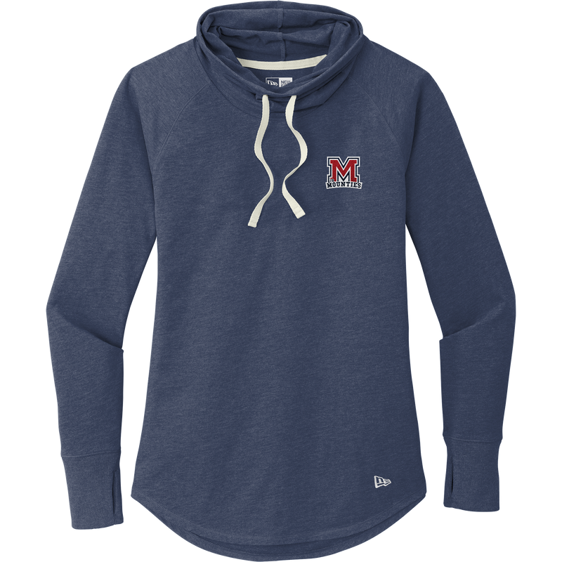 Jr. Mounties New Era Ladies Sueded Cotton Blend Cowl Tee