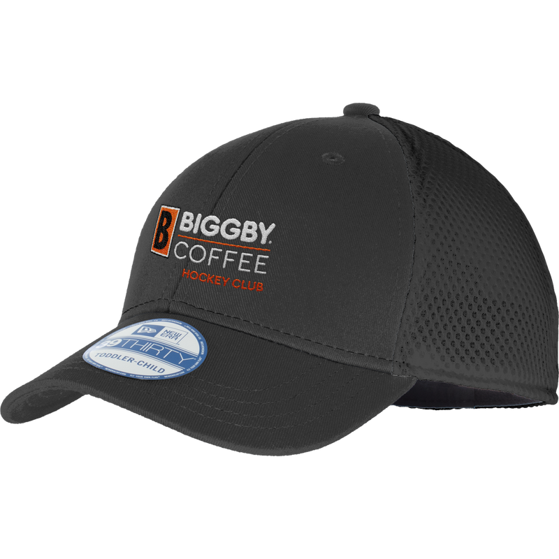 Biggby Coffee Hockey Club New Era Youth Stretch Mesh Cap