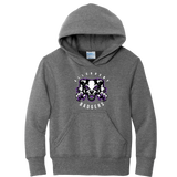 Lady Badgers Youth Core Fleece Pullover Hooded Sweatshirt