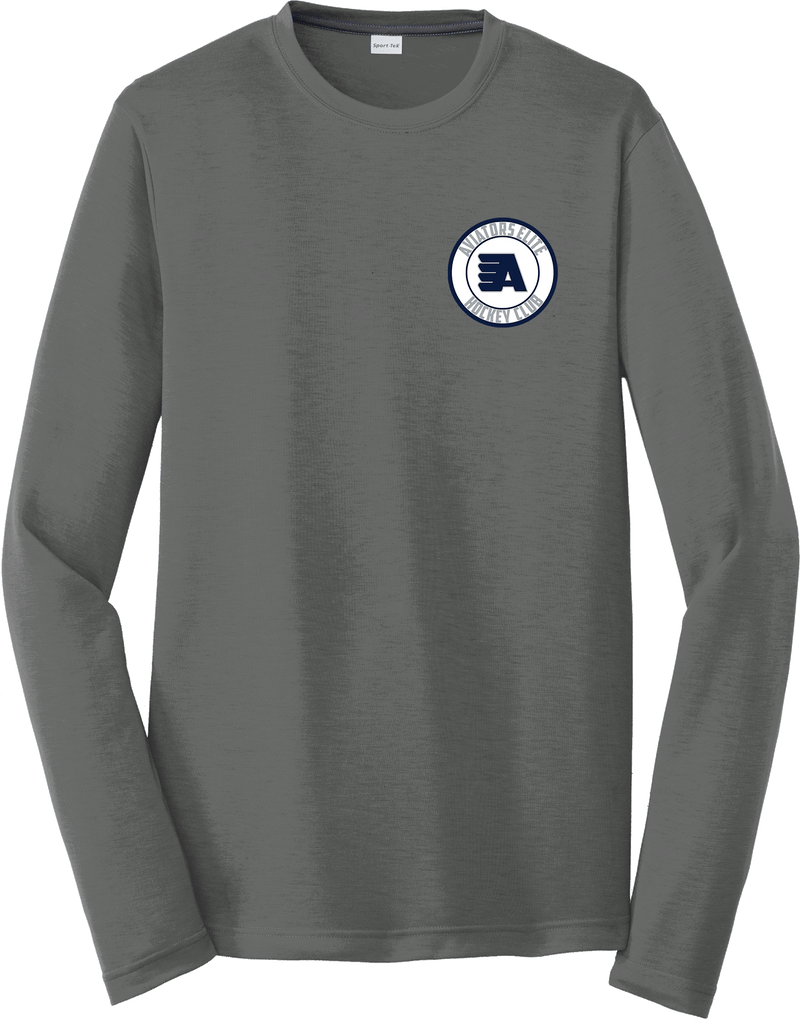 Aspen Aviators Long Sleeve PosiCharge Competitor Cotton Touch Tee